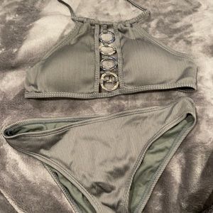 Forest green bikini